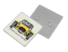 Caterham 7 Superlight 1996-2001 Square Fridge Magnet